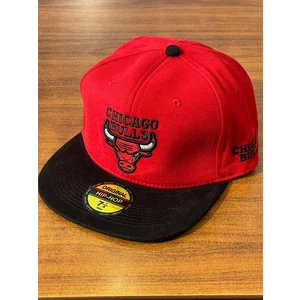 Chicago Bulls Nakışlı  Pamuklu Hip Hop Snapback Rapper Basket Cap Şapka