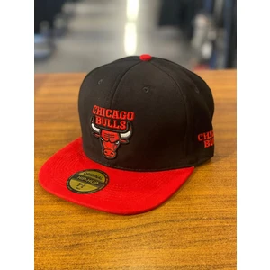 Chicago Bulls Nakışlı  Pamuklu Hip Hop Snapback Rapper Basket Cap Şapka