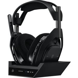 Logitech Astro A50 x Lıghtspeed Ps/pc/mac/xbox Için Baz Istasyonlu Kablosuz Oyuncu Kulaklığı, Siyah