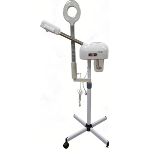 Anka Lazer Büyüteçli Looplu LED Işıklı Sıcak Buhar Ozonlu Yüz Buhar Makinesi