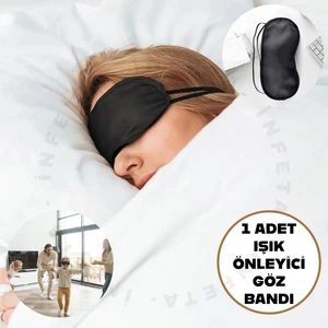 Uyku Göz Bandı Maskesi Işık Önleyici Gözlük Maske Bant (1ADET)