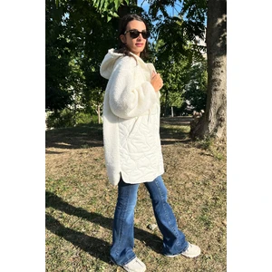 Love The Wind Uzun Peluşlu Kaban