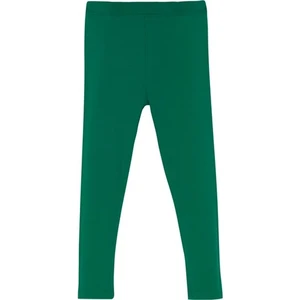 Yeşil Basic Kız Çocuk Yazlık Tayt