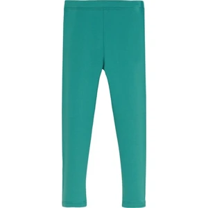 Açık Petrol Basic Kız Çocuk Yazlık Tayt