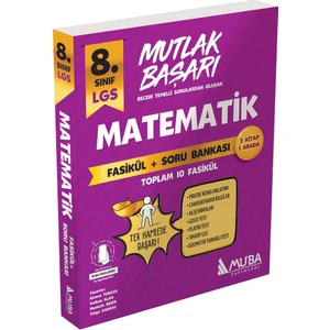 Muba Yayınları Mutlak Başarı 8. Sınıf - LGS Matematik Fasikül - Soru Bankası