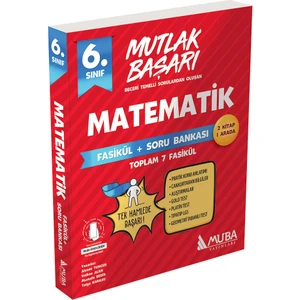 Muba Yayınları Mutlak Başarı 6. Sınıf Matematik Fasikül - Soru Bankası