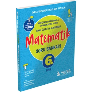 Muba Yayınları 6. Sınıf Matematik Soru Bankası