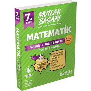 Muba Yayınları Mutlak Başarı 7. Sınıf Matematik Fasikül - Soru Bankası