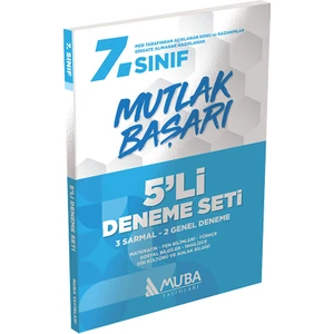 Muba Yayınları MB 7. Sınıf 5'li Deneme Seti