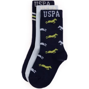 U.S. Polo Assn. Erkek Çocuk Lacivert Çorap (Soket) 50299311-VR033