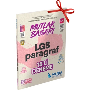 Muba Yayınları MB LGS Paragraf 15LI Deneme