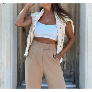 Lux Women Luxwommen Cırtlı Palazzo Cepli Salaş Pantolon- Eşofman
