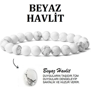 Alnis Atelier Havlit Doğal Taş Bileklik