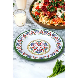 İnci Emaye Emaye Yemek Tabak 24 Cm
