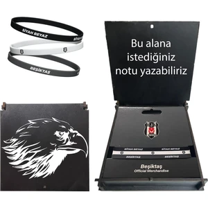 Lisanslı Renkli Kartal Ahşap Kutulu Bileklik