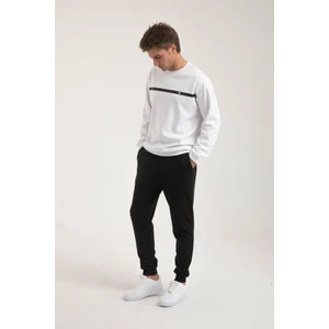 Erkek Baskılı Interlok Kumaş Sweatshirt