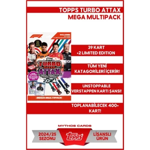 Mythos Cards Topps Formula 1 Turbo Attax 2024- Mega Multipack