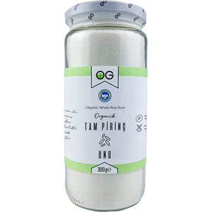 OG natural Organik Tam Pirinç Unu 300 Gr