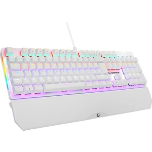 KB-R86 Umbra Beyaz Rainbow Red Switch Full Mekanik Klavye Gaming Klavye Oyuncu Klavye Türkçe