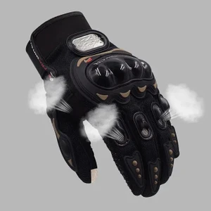 Coverrain Motosiklet Bisiklet Eldiveni Korumalı Moturcu Eldiveni