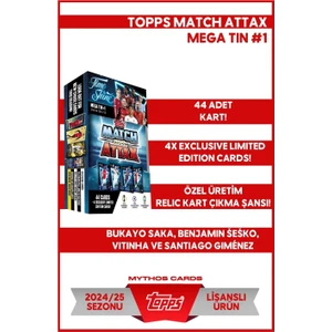 Mythos Cards Topps Match Attax 24/25 - Mega Tin 1