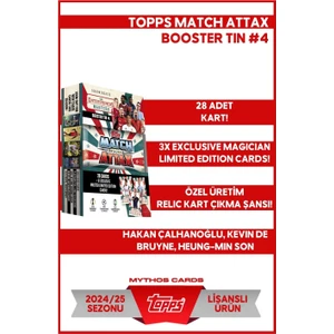 Mythos Cards Topps Match Attax 24/25 - Booster Tin - Masters