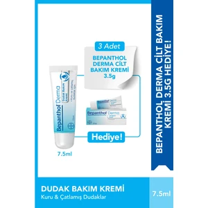 Dudak Bakım Kremi 7,5 ml 3 Adet Cilt Bakım Kremi 3.5 G