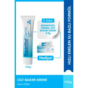 Derma Cilt Bakım Kremi 100gr & 5 Adet Cilt Bakım Kremi 3.5gr Hediye