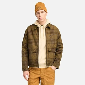 Strafford Printed Erkek Mont Plaid