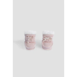 Little Gusto Wellsoftlu Kapitone Pembe Bebek Patiği