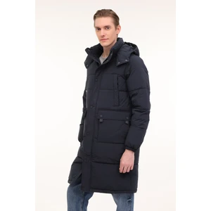 ml 3SHUNTF-YY23AW063 4pr Lacivert Erkek Uzun Kaban