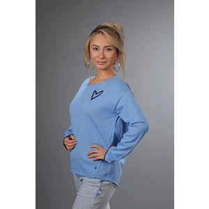 YMA Triko A.t.y XX-018  Kayık Yaka Salaç Kazak