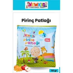 Pirinç Patlağı Mandalina & Elma + B Vit. 50 gr