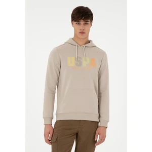 U.S. Polo Assn. Erkek Taş Sweatshirt 50293354-VR049