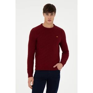 U.S. Polo Assn. Erkek Bordo Kazak /triko 50297050-VR014
