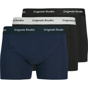 Jack & Jones Jacvesterbro Solıd Trunks 3 Pack Noos Erkek Lacivert Boxer 12272945-04