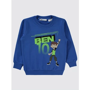 BEN10 Erkek Çocuk Sweatshirt 2-5 Yaş Saks