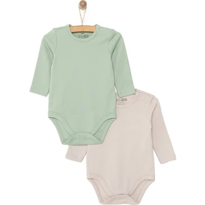 Hellobaby Erkek 2li Uzun Kol Body Erkek Bebek