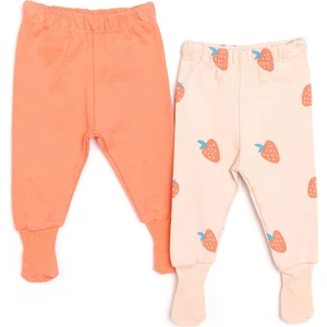 Hellobaby Kız 2li Çoraplı Pantolon Metraj Kız Bebek