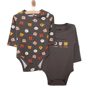 Hellobaby Erkek 2li Uzun Kol Body Erkek Bebek