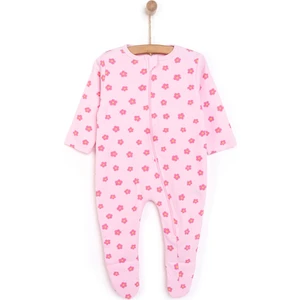 Hellobaby Yenidoğan Kız  Patikli Tulum Kız Bebek