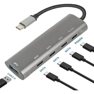 Type C To Pud Hub 5 In 1 ZR268