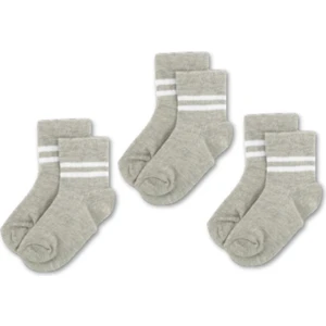 3'lü Pamuklu Çocuk Kolej Soket Çorap Bebek Unisex Kız Kadın Erkek Okul Çorabı, Beyaz Siyah Pembe