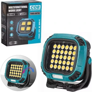 MX-W893 4000K - 7000K - Kırmızı 30 Cob Ledli Çok Fonksiyonlu Çalışma Lambası (Powerbank)