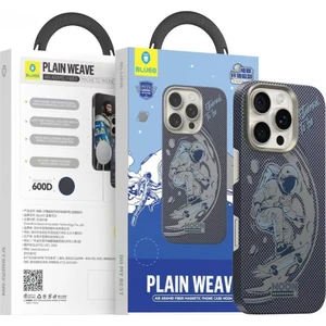 Plain Weave Apple iPhone 16 Pro Max Uyumlu Air Aramid Fiber Magsafe Moon Telefon Kılıfı