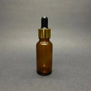 Ziylan Ambalaj 20 ml Kahverengi Cam Damlalıklı 24 Adet, Gold Kapak Siyah Emzik, Ecza Şişesi, Damlalıklı Şişe, Propolis Şişesi, Da mlatmalı Şişe, Saç Serum Şişesi, Ecza Şişesi