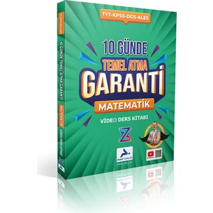 Paraf Yayınları Z Takım Matematik - 10 Günde Temel Atma Garanti Video Ders Kitabı