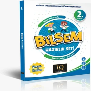 Paraf Yayınları IQ 2. Sınıf Bilsem Hazırlık Seti