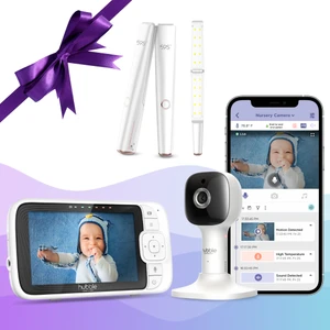 Nursery Pal Cloud Bebek Kamerası + 59S X5 Strelizasyon Çubuğu