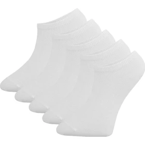 Four Solos Kadın 5'li Patik Pamuklu, Yumuşak ve Nefes Alabilir Bilek Çorapları